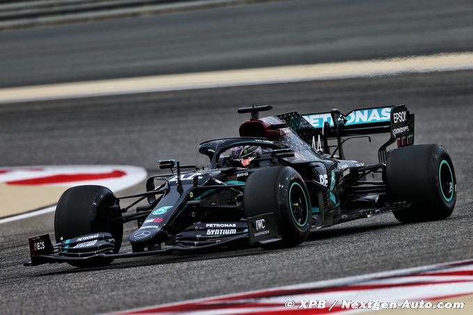Déçu des pneus Pirelli 2021, Hamilton