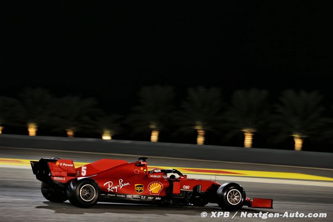 Peu surpris de caler en Q2, Vettel (…)