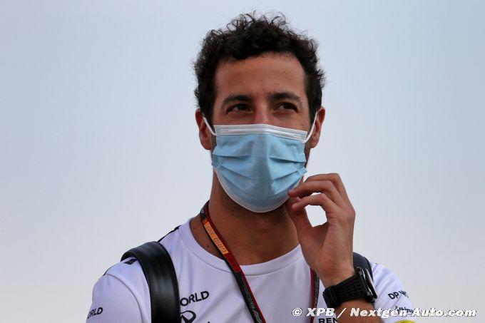 Ricciardo a rencontré les responsables