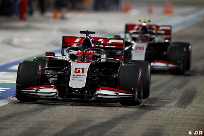 100e Grand Prix pour Haas F1, dernier