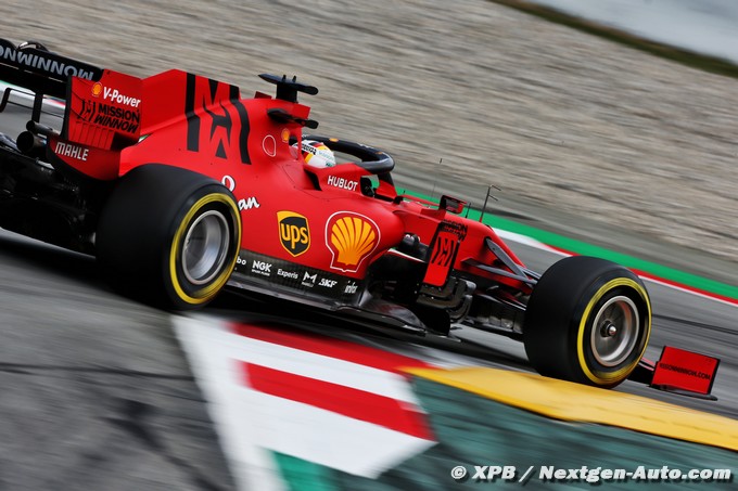 Ferrari a vu dès Barcelone les (...)