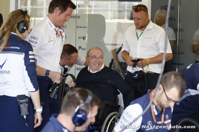 Frank Williams hospitalisé, dans un (…)