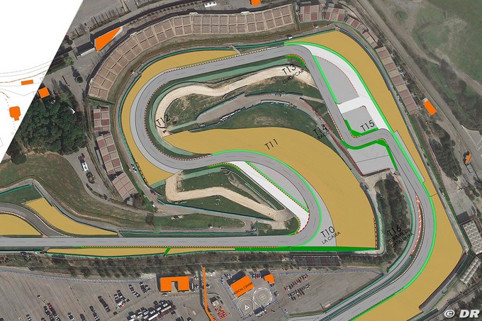 Le virage 10 du circuit de Barcelone (…)