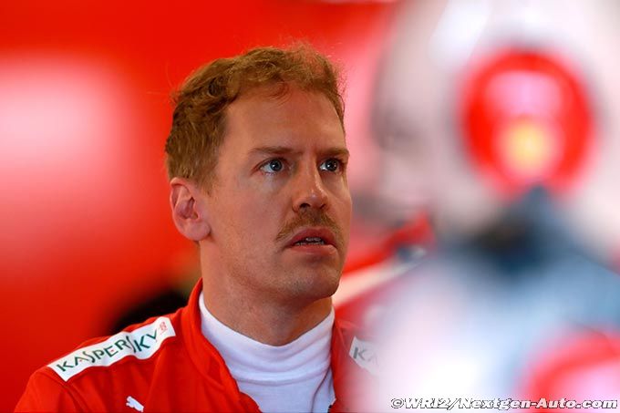 Vettel spends first day at Aston Martin