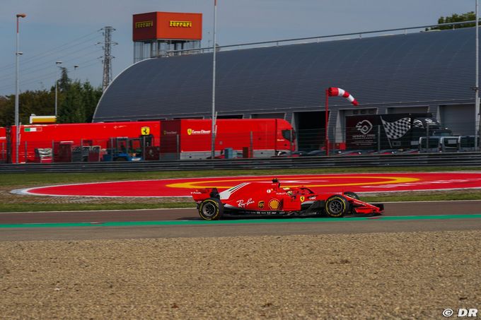 Ferrari confirme un test à Fiorano (…)