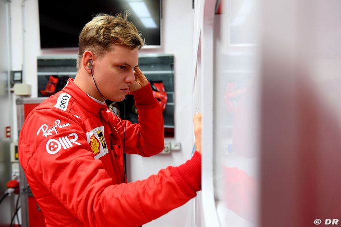 Moins voir sa famille : Mick Schumacher