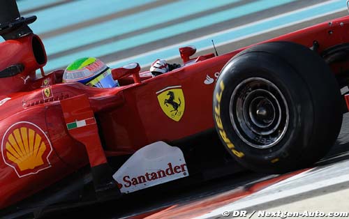 Pirelli test: Massa on top