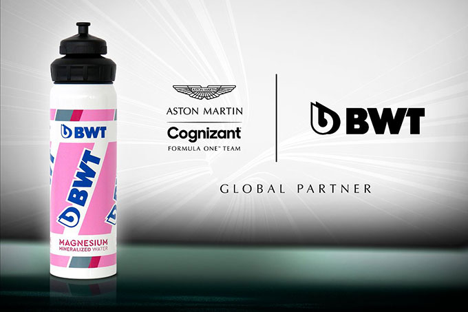 Aston Martin F1 Team partners with BWT