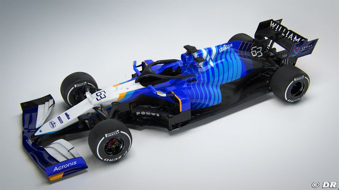 Williams Racing unveils its FW43B (…)