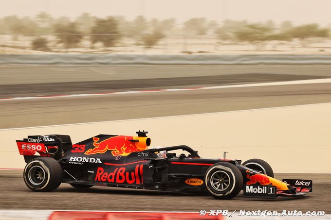 Essais F1 à Sakhir, Jour 1 : Verstappen