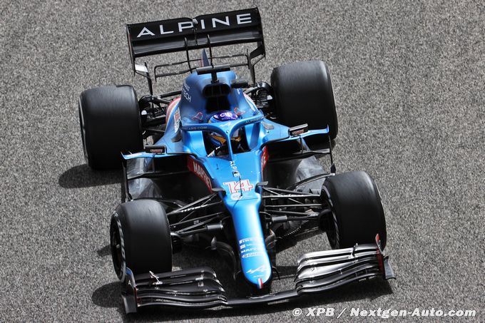 Alpine F1 explique la taille imposante