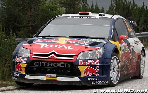 A Citroën C4 WRC one-two in Italy