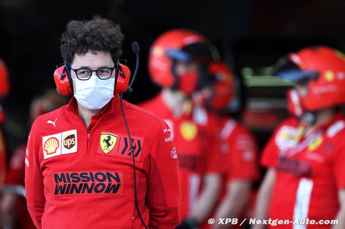 Binotto loue une équipe Ferrari (…)