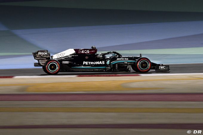 Les pilotes Mercedes F1 s'attendaie