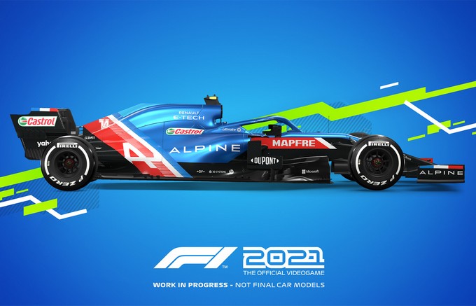 Le jeu F1 2021 sortira le 16 juillet,