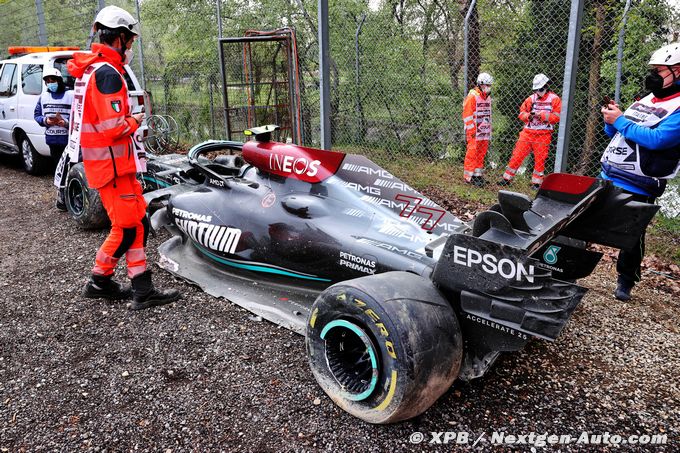 Bottas n'a pas reparlé à Russell