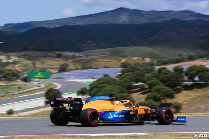 La McLaren MCL35M recevra des évolutions