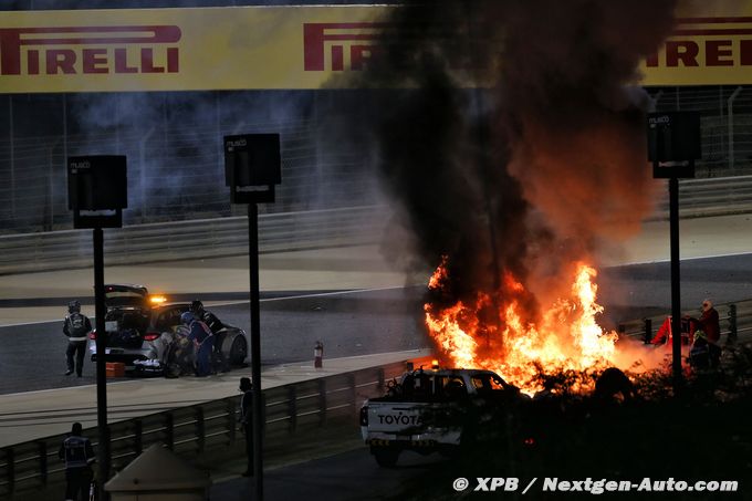 Grosjean a parfois des flash-backs (…)