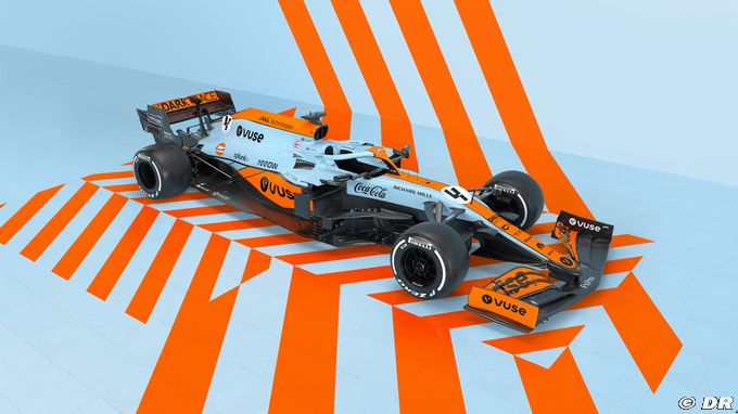 McLaren reveals special Gulf livery (…)