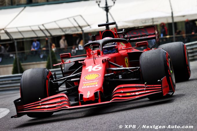 En pole, Leclerc admet s'inquiéter