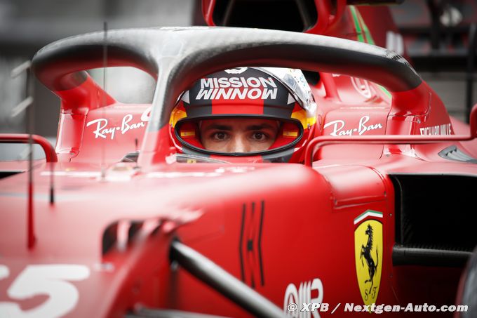 Sainz est chez Ferrari pour 'deveni