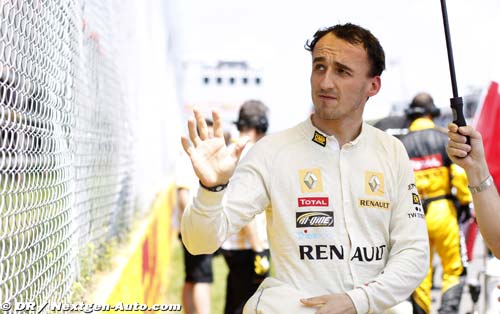 Kubica ne se mouille pas concernant