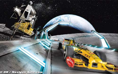 Total et Renault en F1 sur la Lune