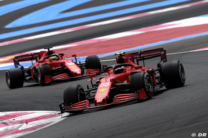 Ferrari : Les pressions revues en (…)