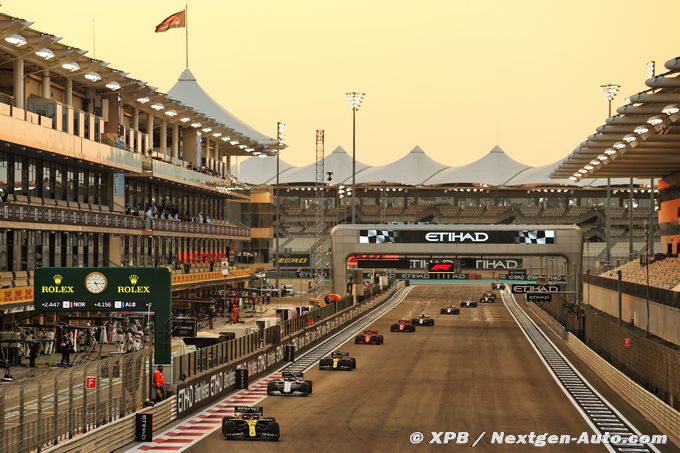 Abu Dhabi to alter F1 layout for (…)