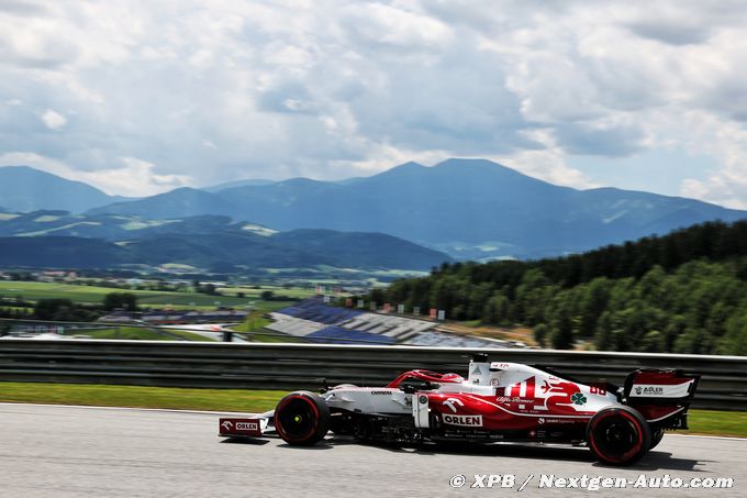 Alfa Romeo : Une journée positive et (…)