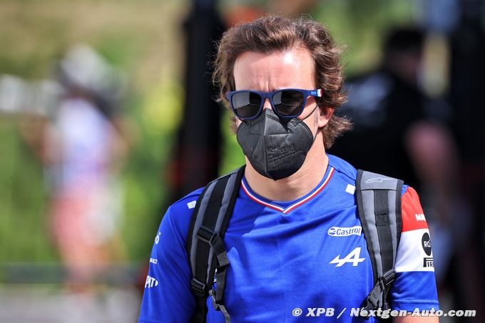 Alonso n'a jamais blâmé Alpine F1