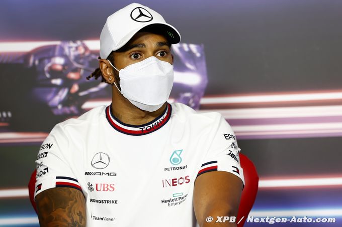 Sans évolutions sur sa F1, Hamilton