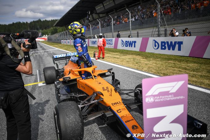 Les progrès de McLaren en une semaine