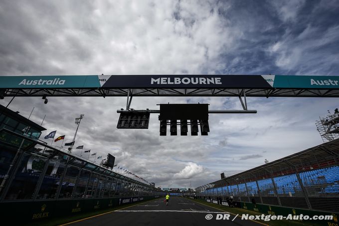Officiel : Le Grand Prix d'Australi