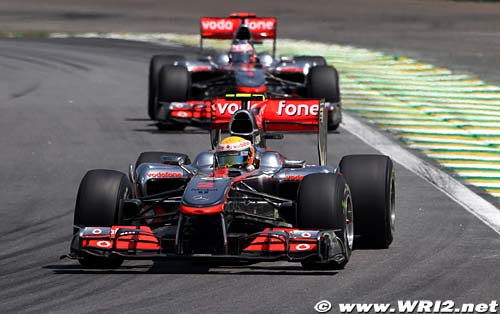 Bilan 2010 : McLaren Mercedes