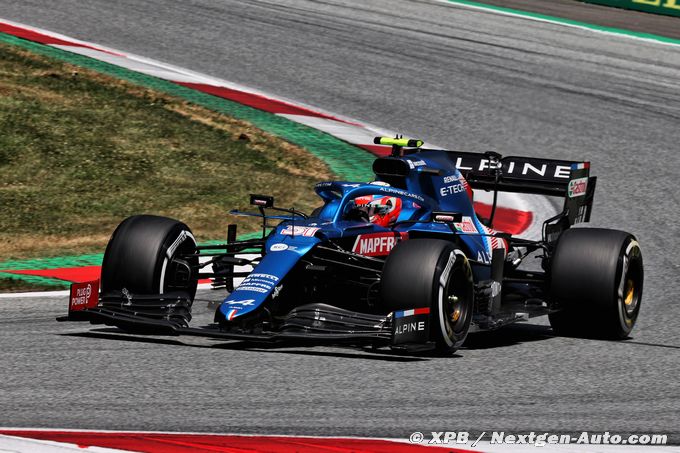 Alpine F1 : En difficulté, Ocon a (…)