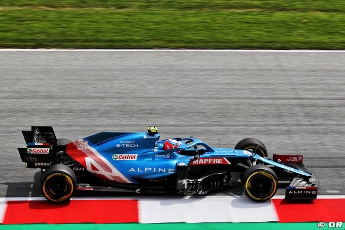 Alpine F1 mise sur la qualif' (…)