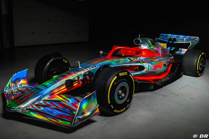 La F1 a présenté sa nouvelle voiture