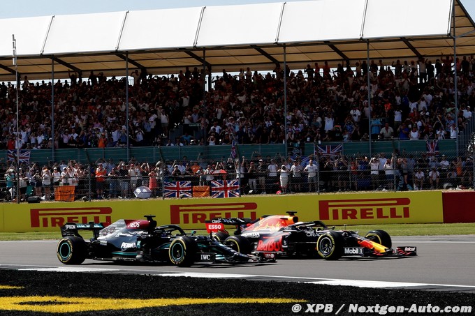 La lutte entre Hamilton et Verstappen