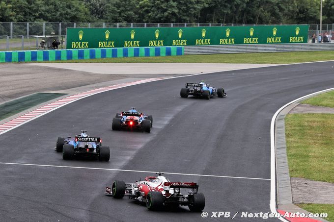 Alfa Romeo hors des points en Hongrie...