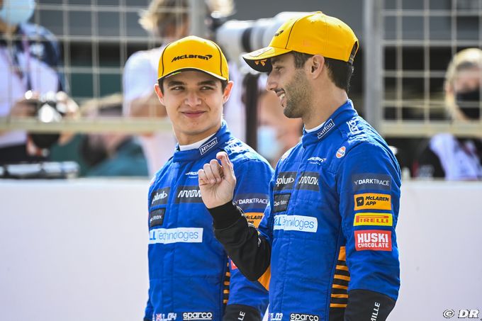 Norris et Ricciardo souhaitent tous (…)