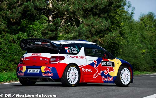 Une Citroën DS3 WRC pour van Merksteijn