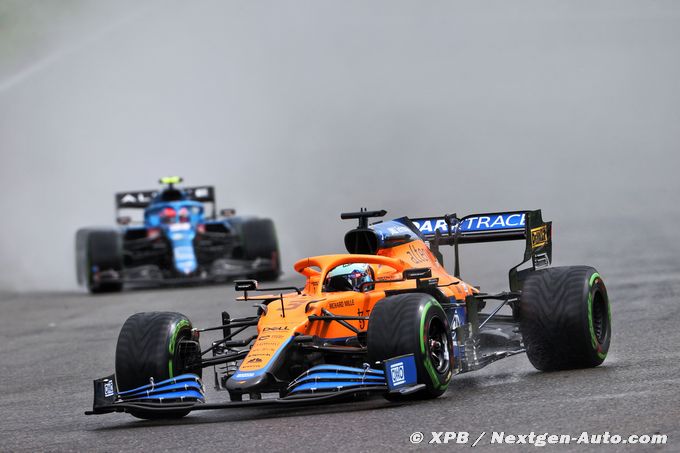 4e, Ricciardo console McLaren F1, (…)