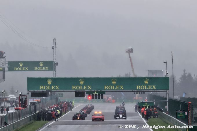 Le GP de Belgique arrêté au drapeau (…)