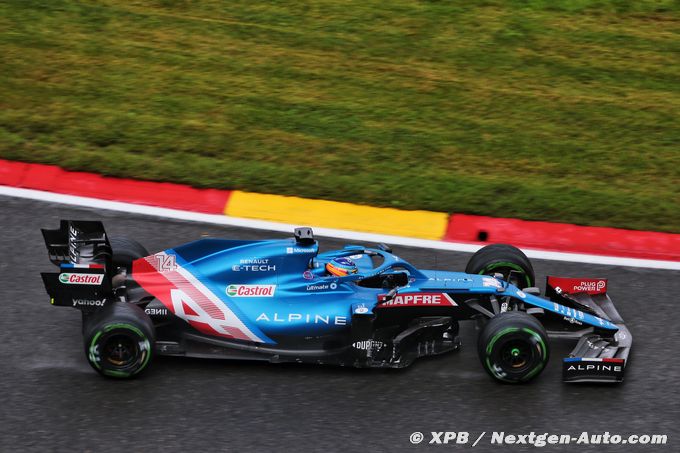 Alpine F1 : Alonso veut être 'régul