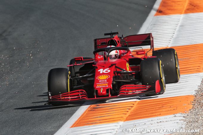 Zandvoort, FP2: Ferrari score one-two as