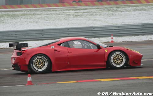 The Ferrari 458 GTC takes its first (…)