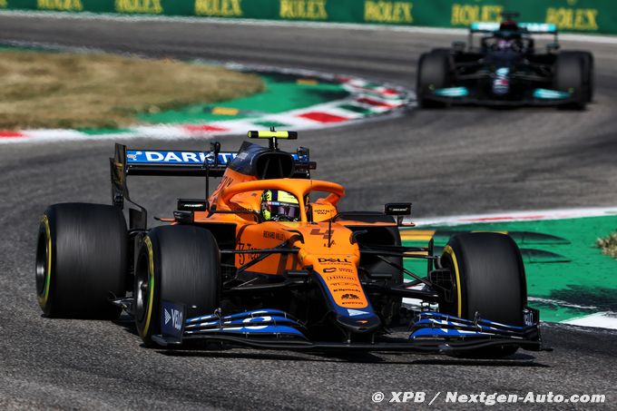 Norris félicite McLaren et Ricciardo (…)