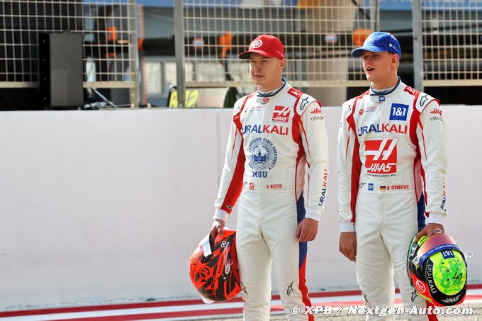 Officiel : Schumacher et Mazepin (…)