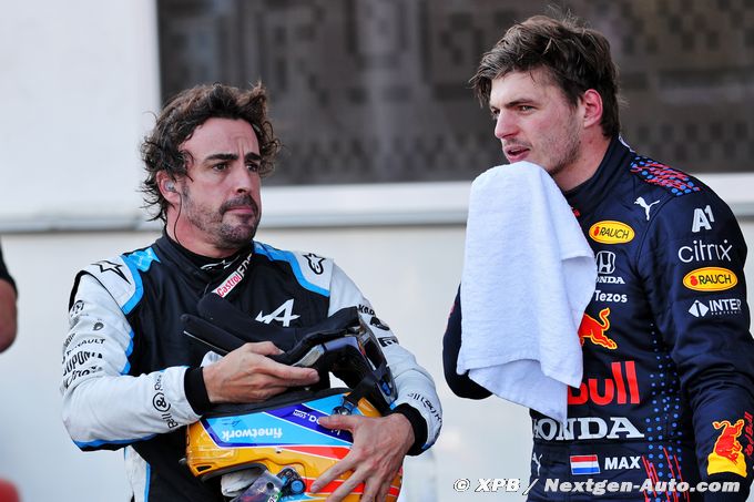 Alonso : Verstappen résiste mieux à (…)